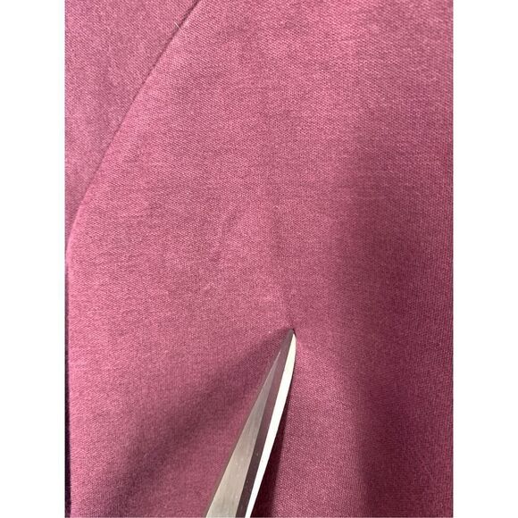 -1. Puma Women's Keep You Dry Cropped Pullover Sweatshirt Hoodie Maroon Size XL - Picture 10 of 11